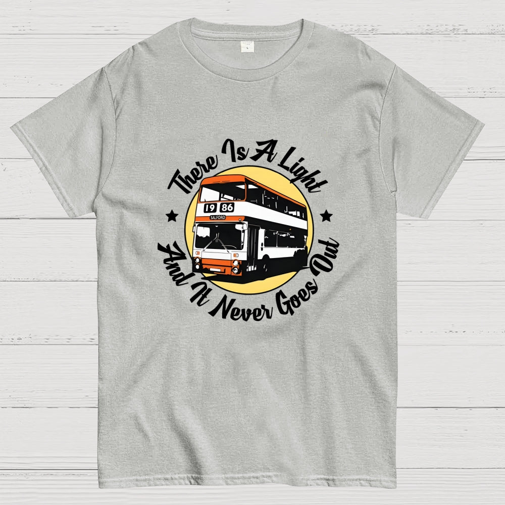 There Is A Light That Never Goes Out Double Decker Bus  T-Shirt