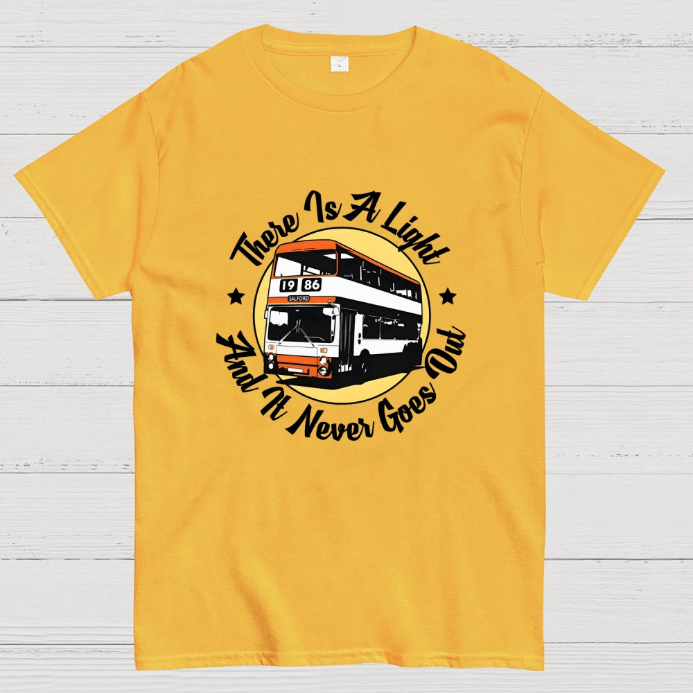 There Is A Light That Never Goes Out Double Decker Bus  T-Shirt