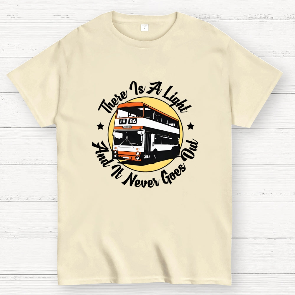 There Is A Light That Never Goes Out Double Decker Bus  T-Shirt