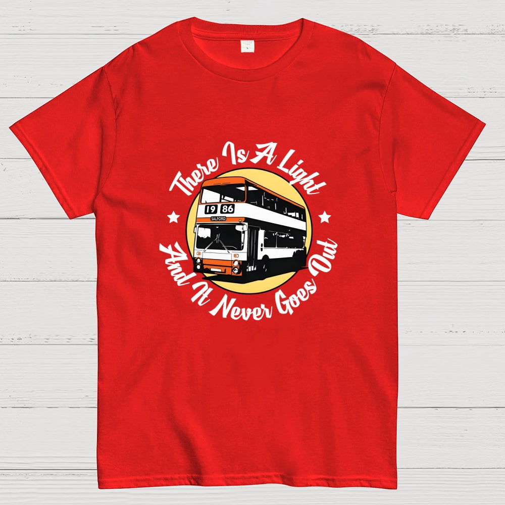 There Is A Light That Never Goes Out Double Decker Bus  T-Shirt