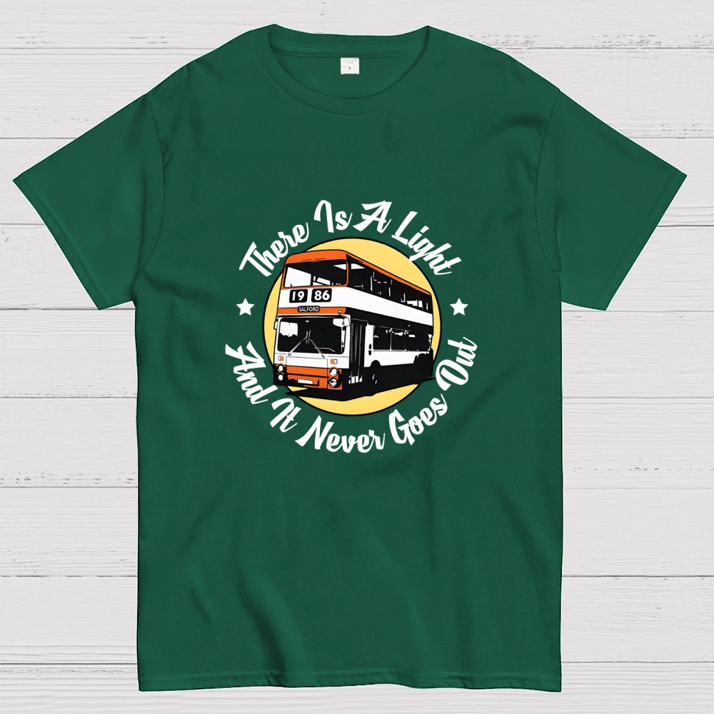 There Is A Light That Never Goes Out Double Decker Bus  T-Shirt