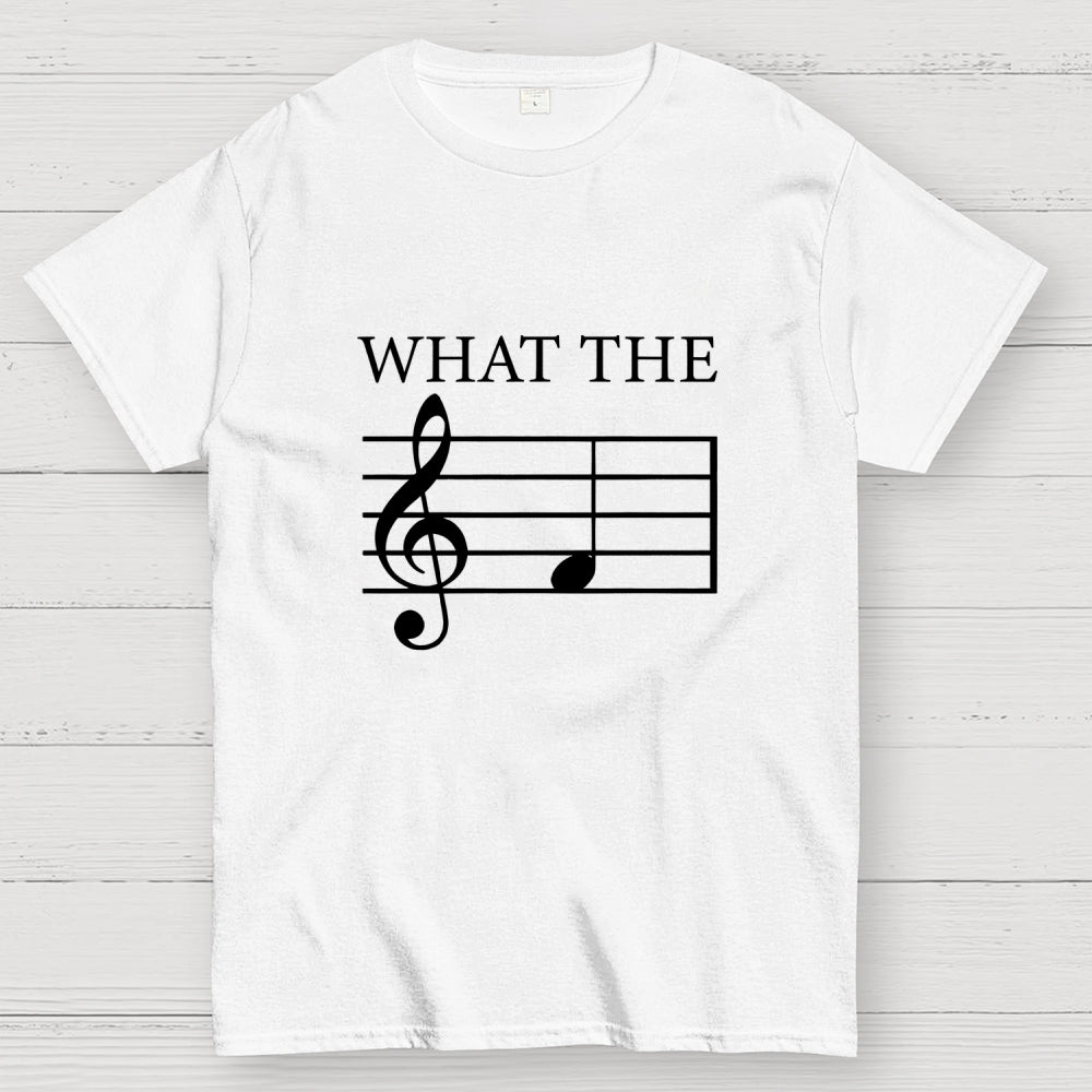 What The F Musical Note  T-Shirt