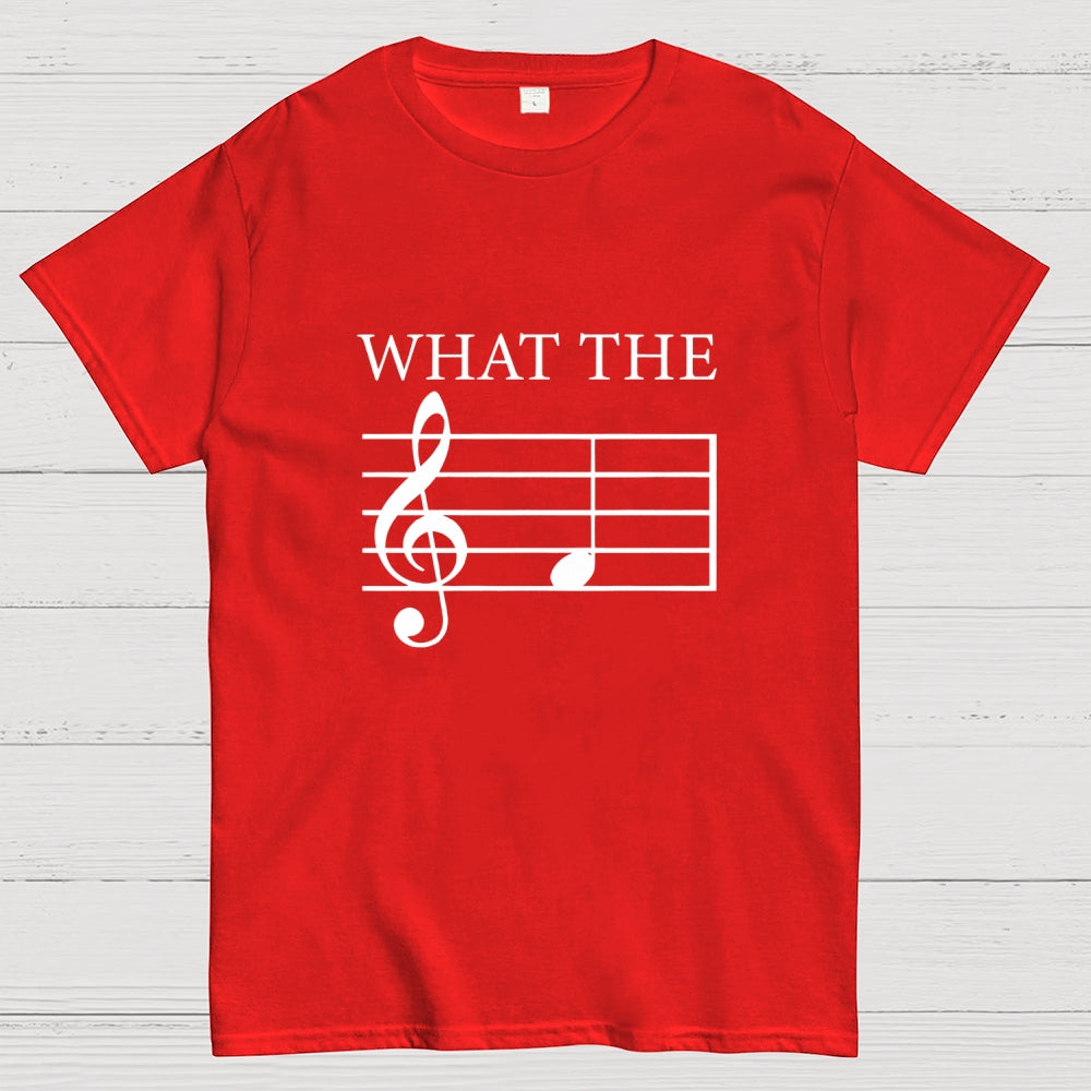 What The F Musical Note  T-Shirt