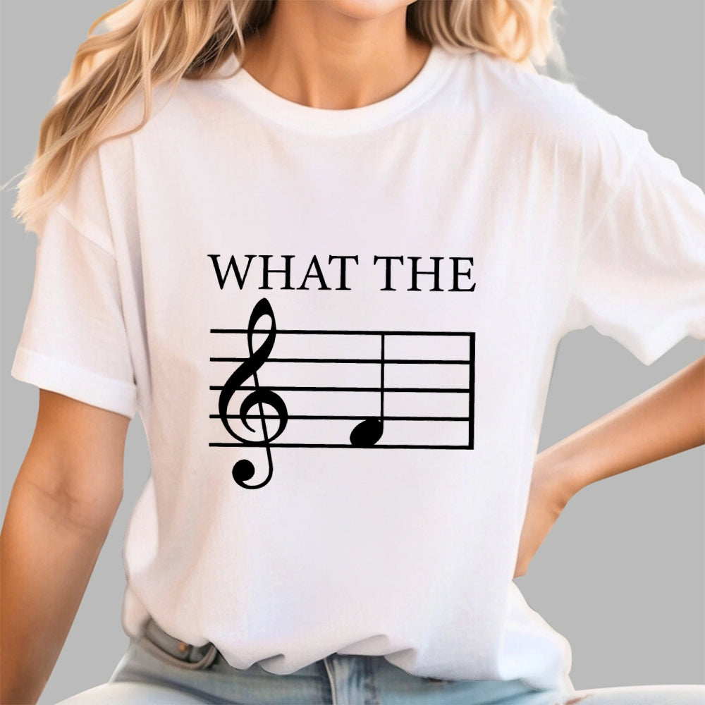 What The F Musical Note  T-Shirt