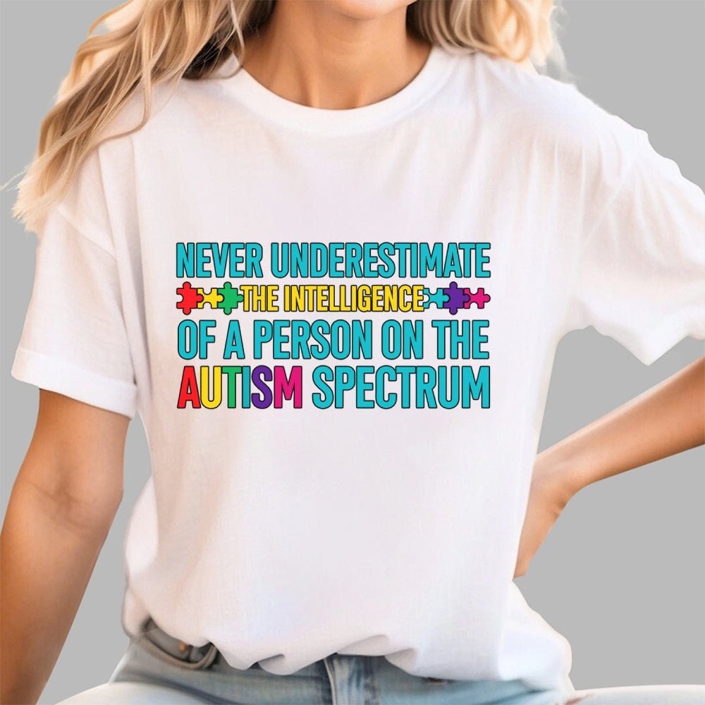 Funny Autism Awareness Autism Spectrum  T-Shirt