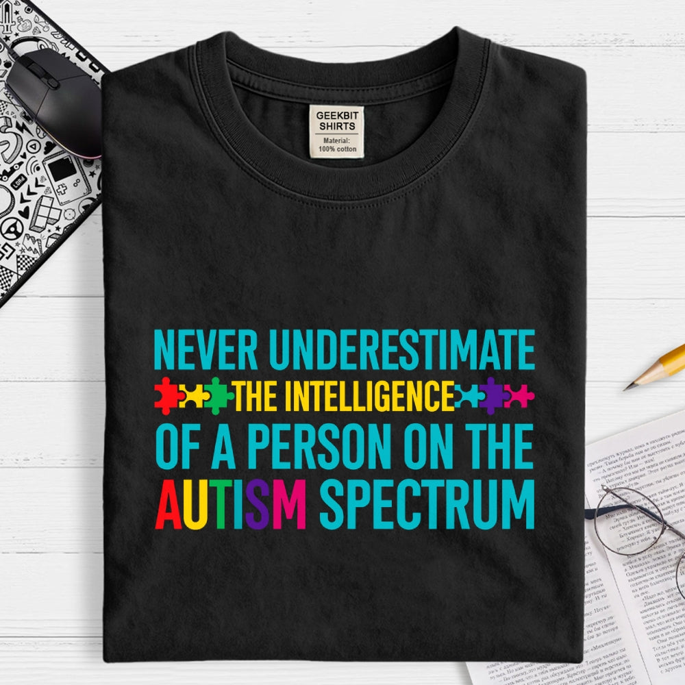 Funny Autism Awareness Autism Spectrum  T-Shirt