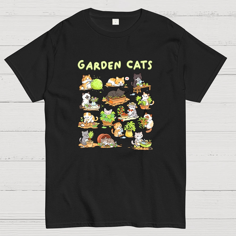 Garden Cats  T-Shirt