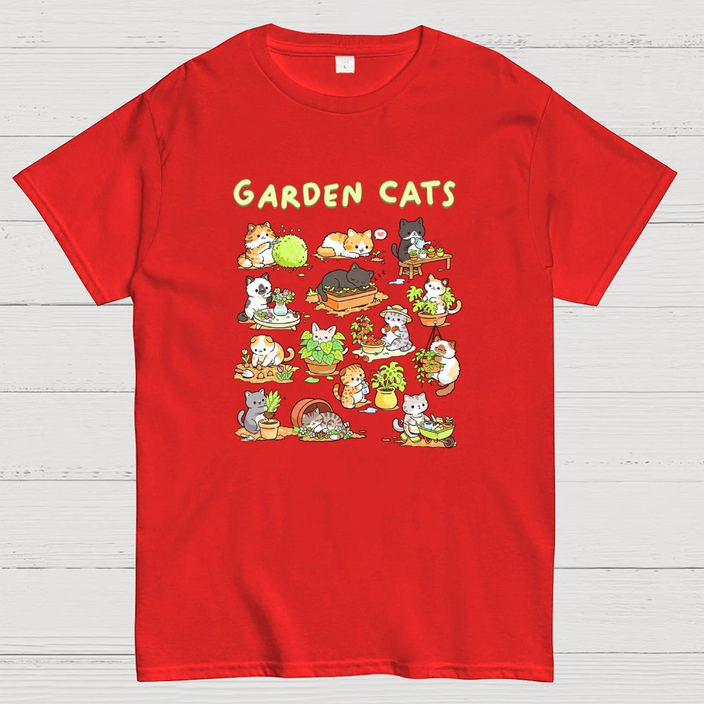 Garden Cats  T-Shirt