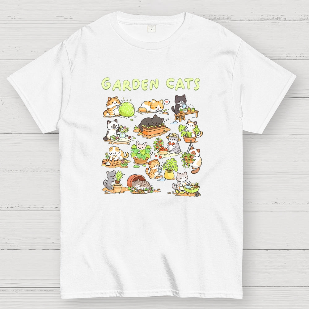 Garden Cats  T-Shirt