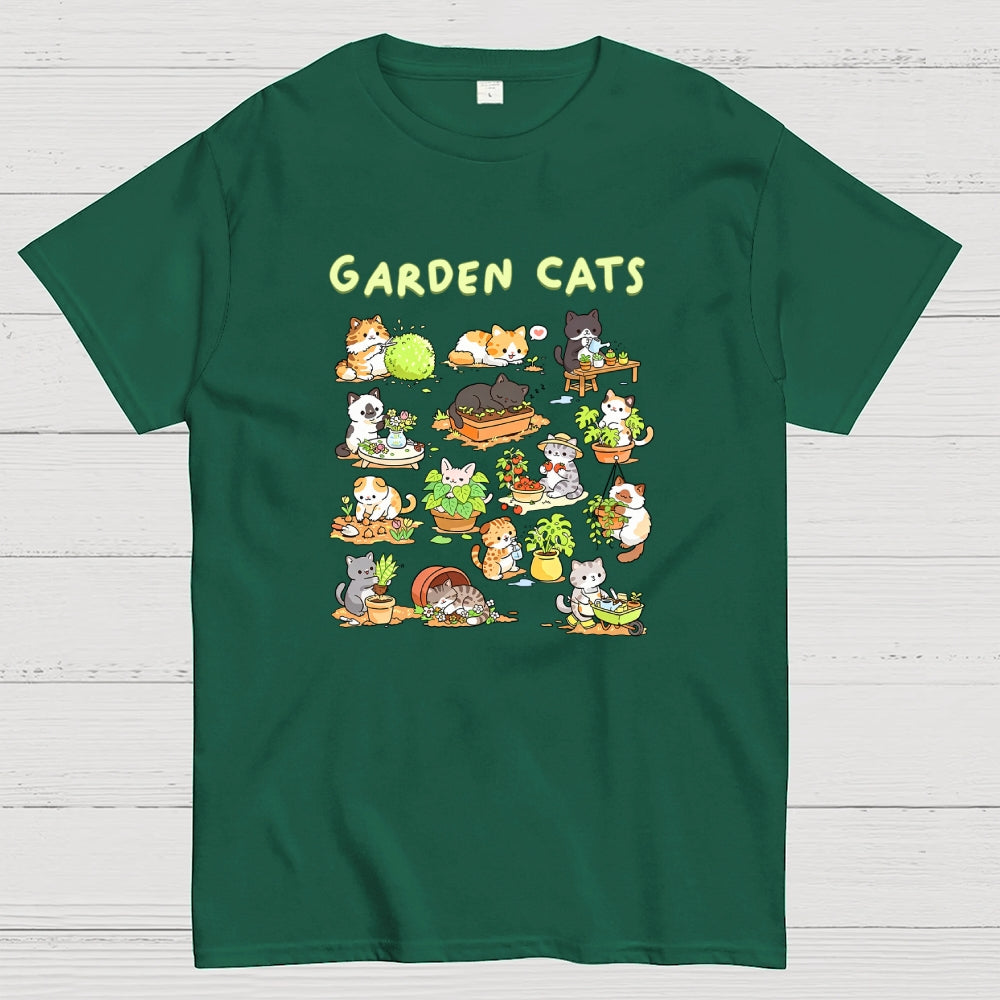 Garden Cats  T-Shirt