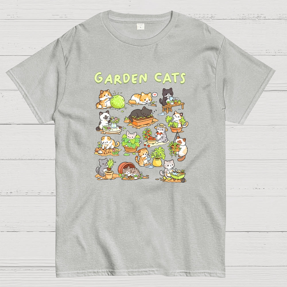 Garden Cats  T-Shirt