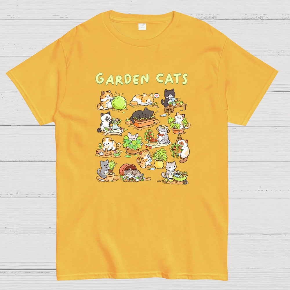 Garden Cats  T-Shirt