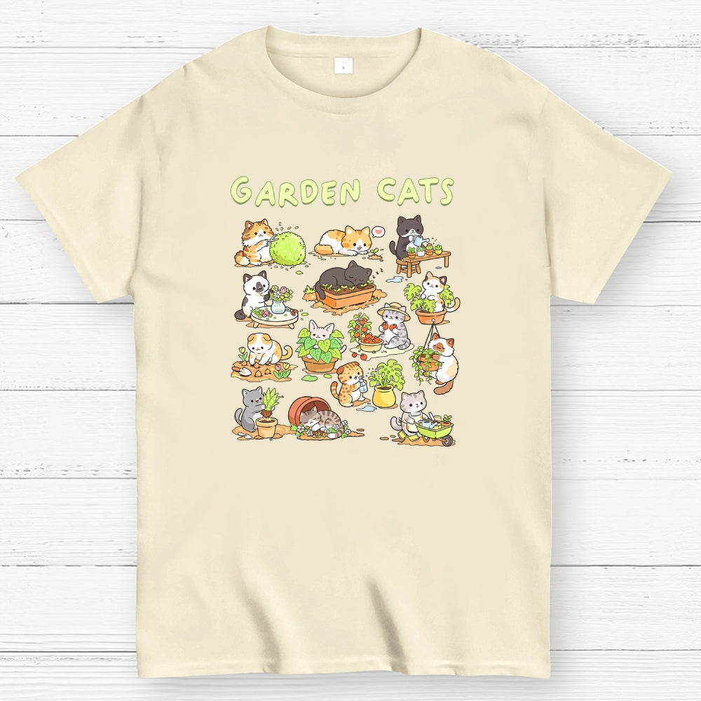 Garden Cats  T-Shirt
