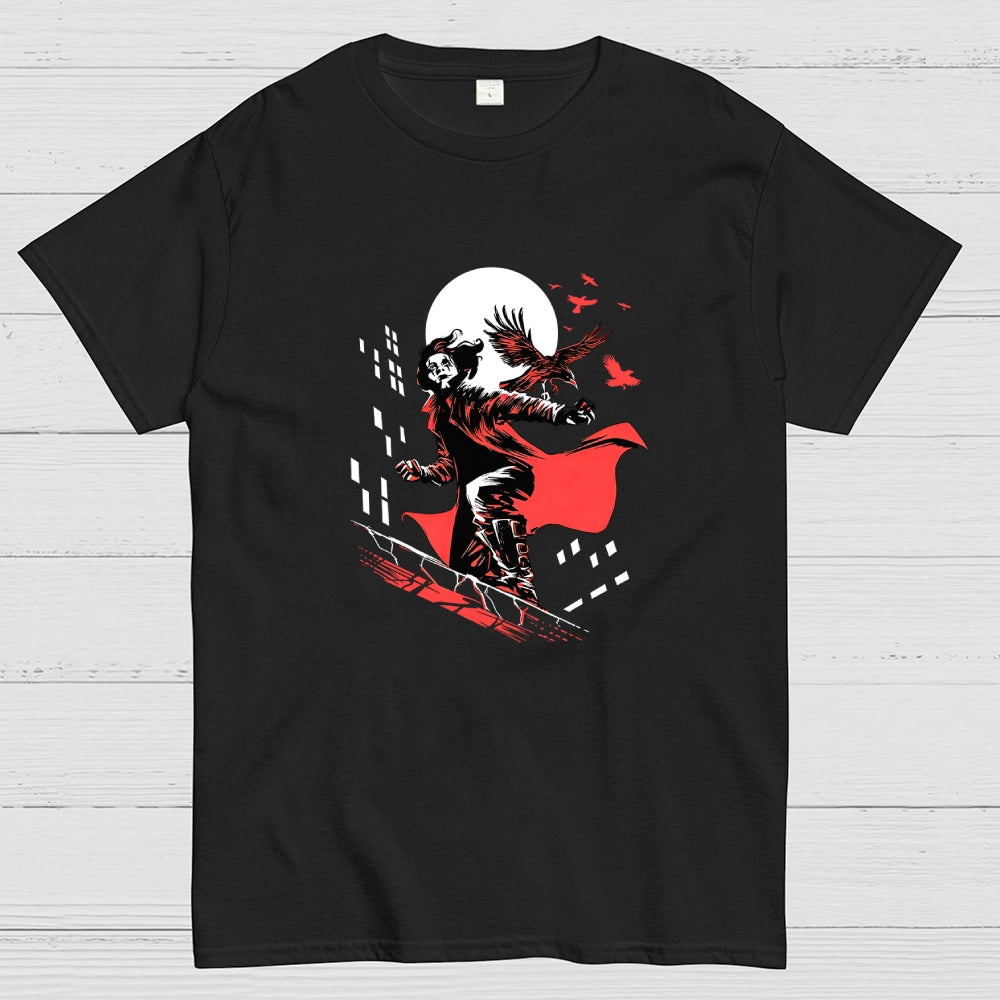 Retro Crow  T-Shirt