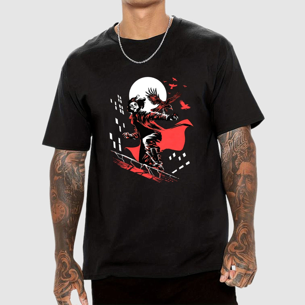Retro Crow  T-Shirt