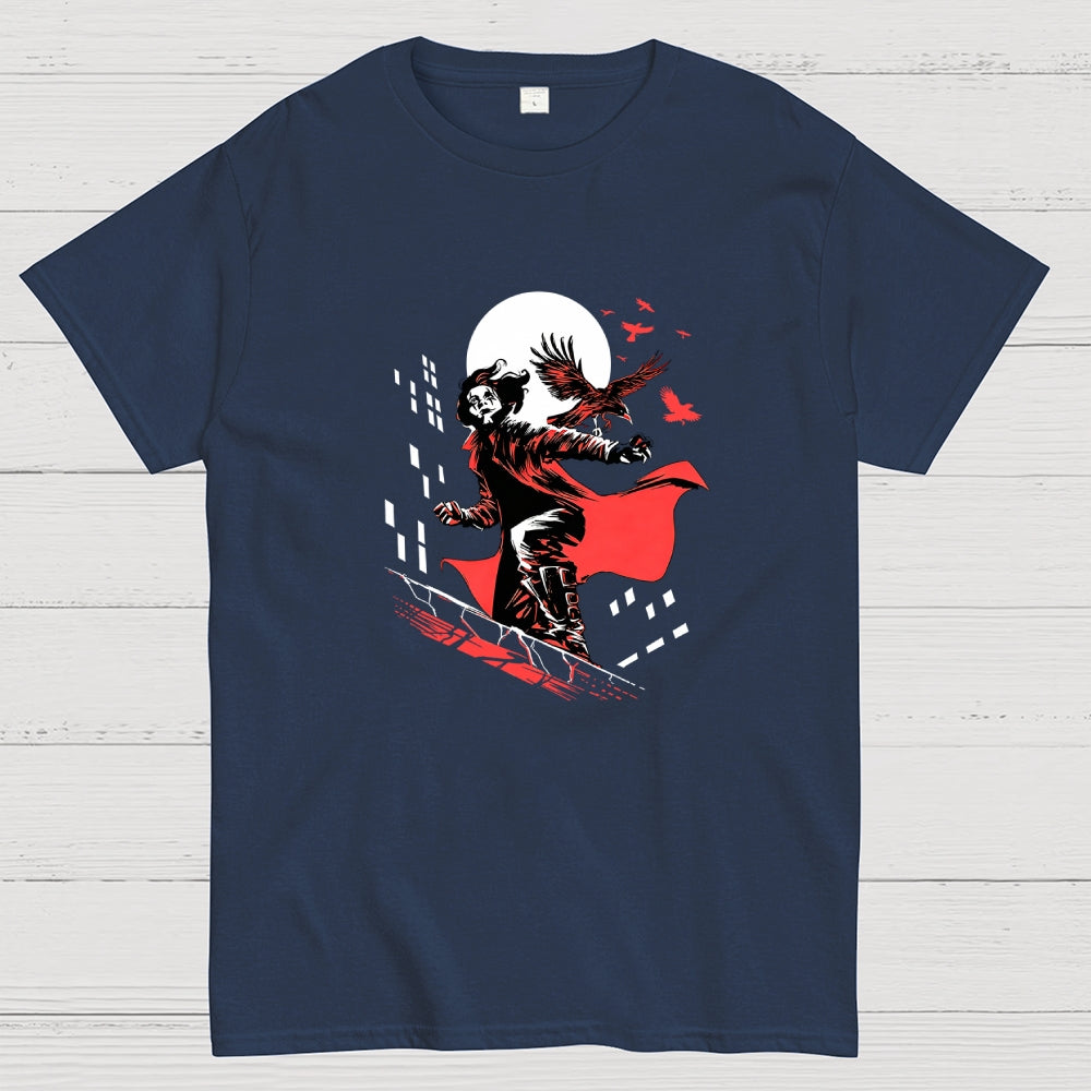 Retro Crow  T-Shirt