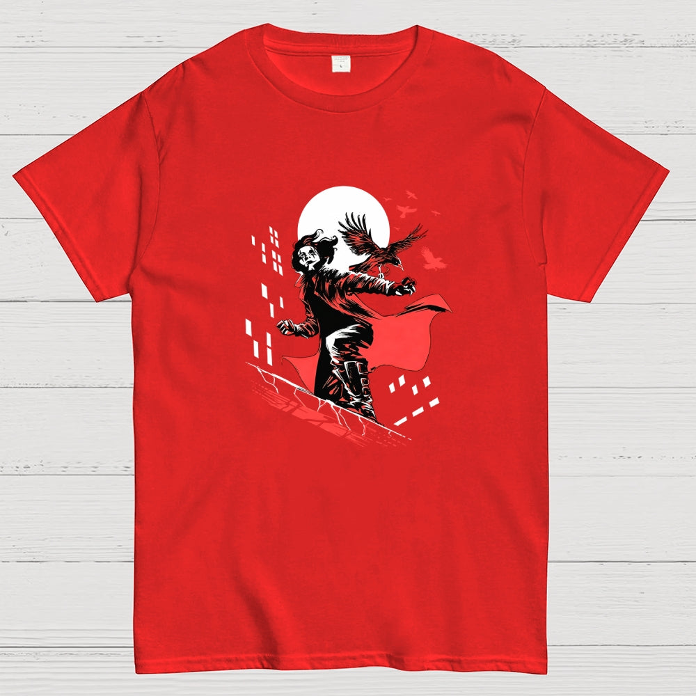 Retro Crow  T-Shirt
