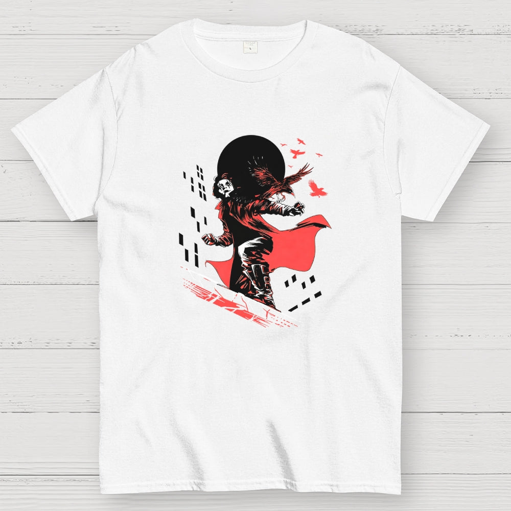 Retro Crow  T-Shirt