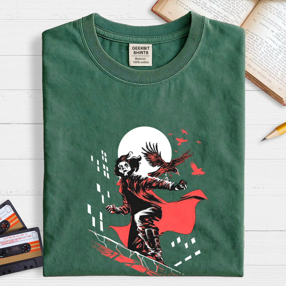 Retro Crow  T-Shirt