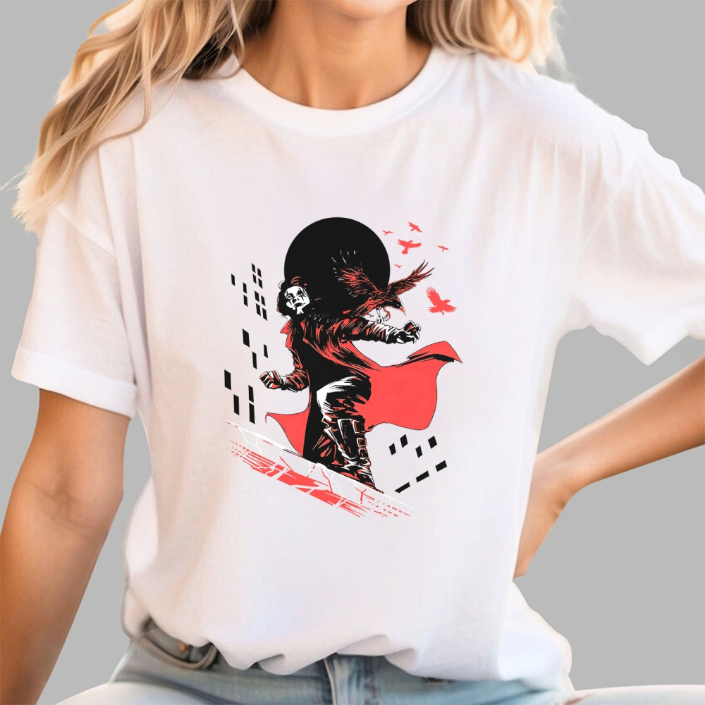 Retro Crow  T-Shirt