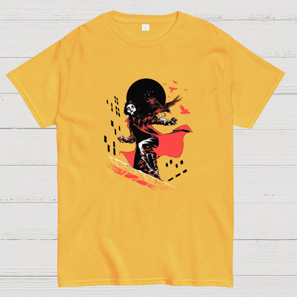 Retro Crow  T-Shirt