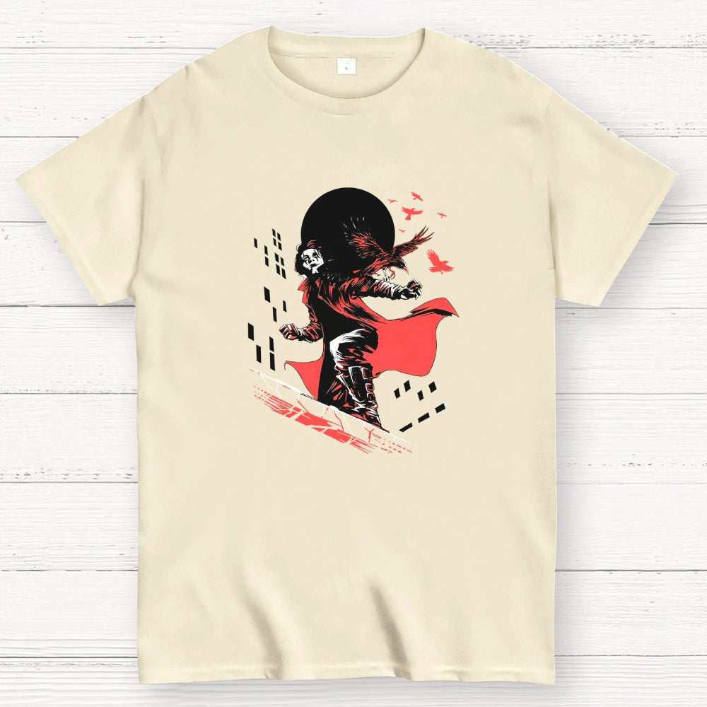 Retro Crow  T-Shirt