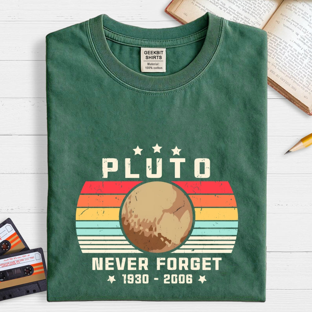 Pluto Never Forget  T-Shirt