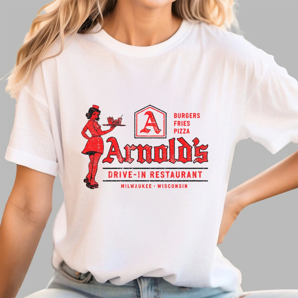 Happy Days Arnold's Diner Vintage  T-Shirt