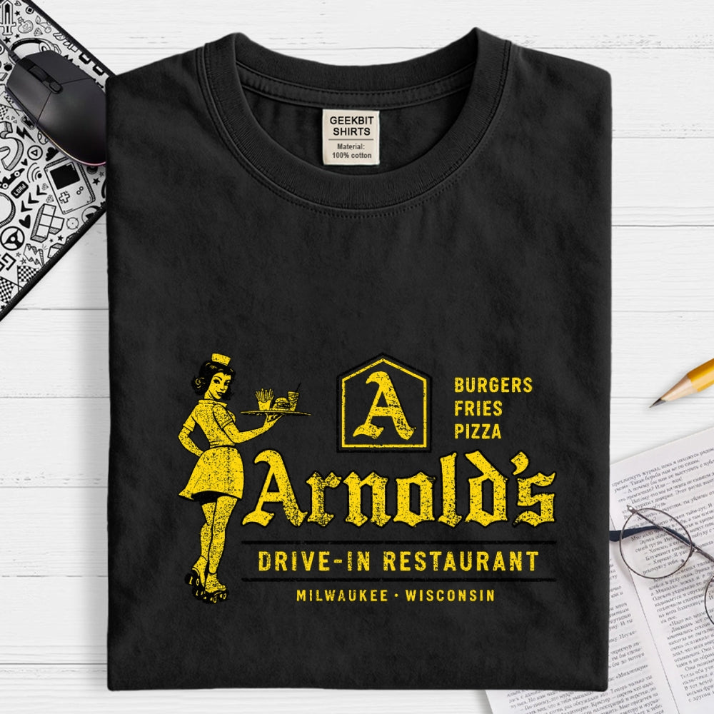 Happy Days Arnold's Diner Vintage  T-Shirt