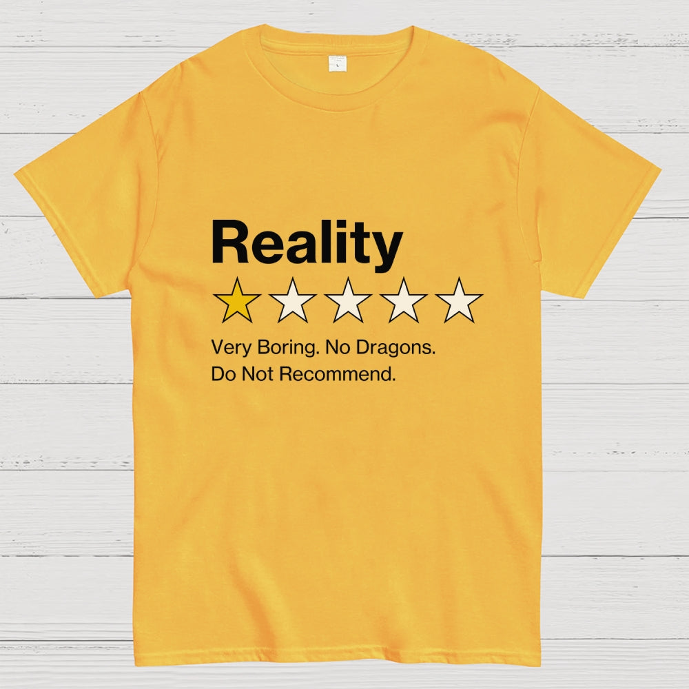 Reality 1-star Review  T-Shirt