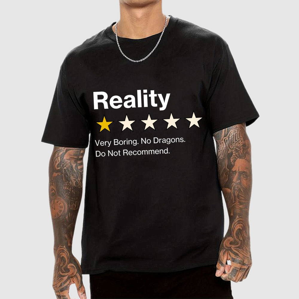 Reality 1-star Review  T-Shirt