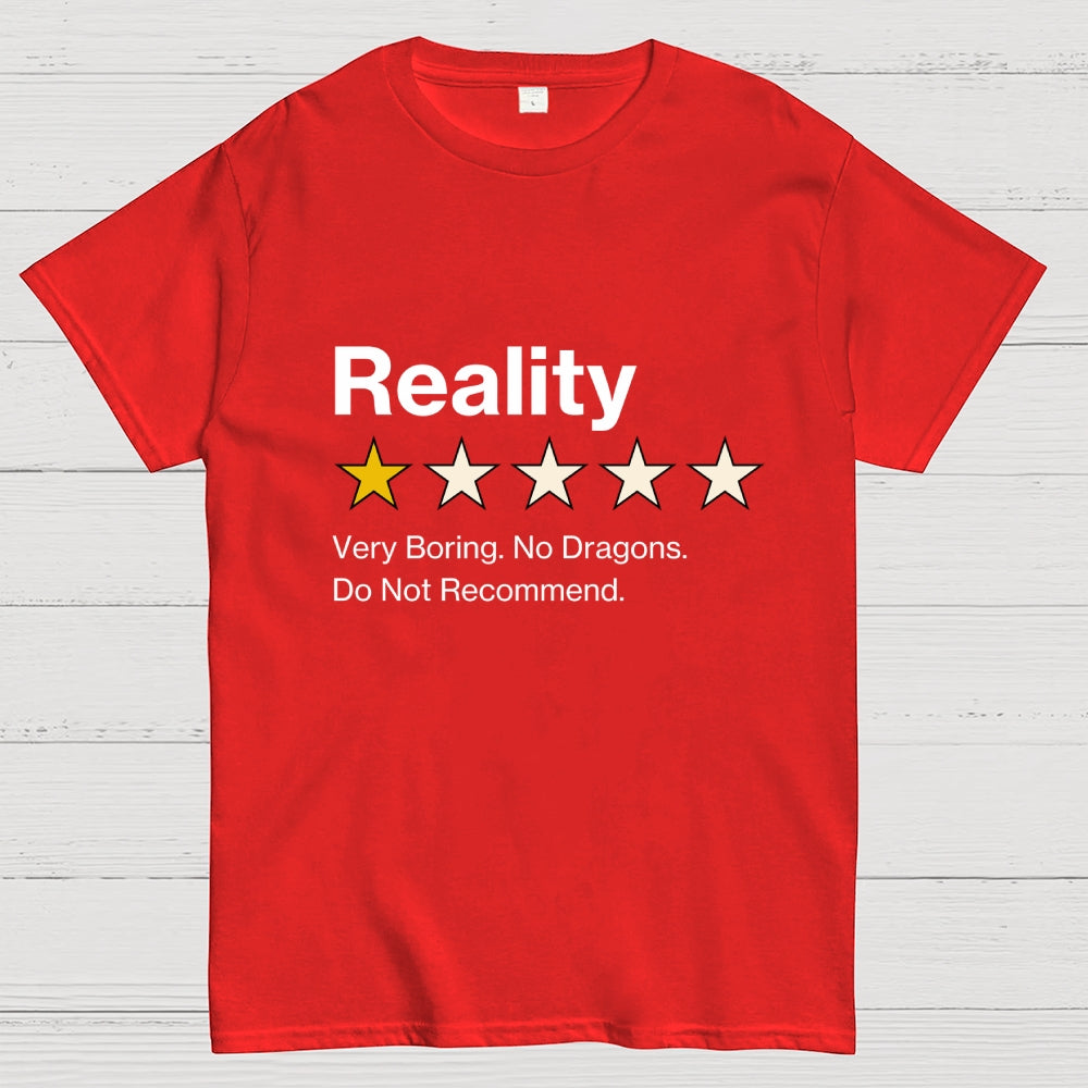 Reality 1-star Review  T-Shirt