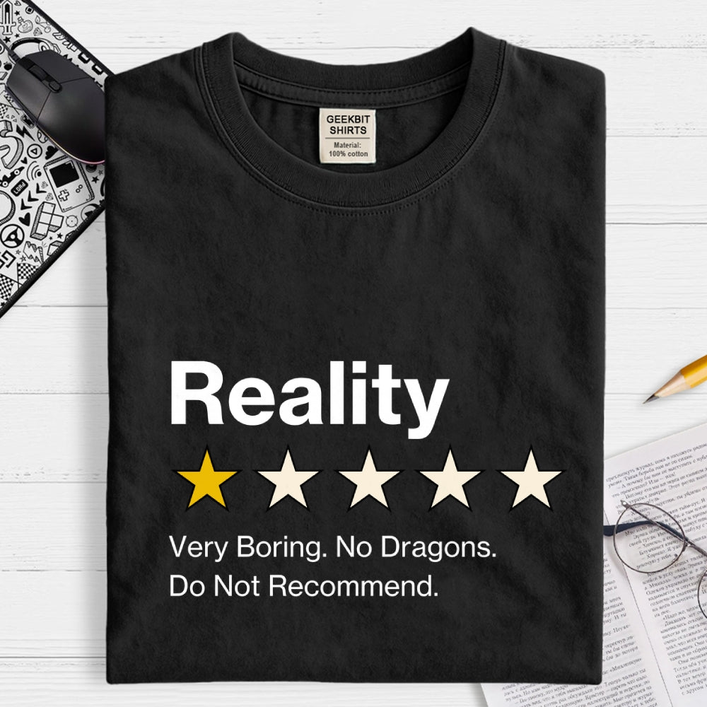 Reality 1-star Review  T-Shirt