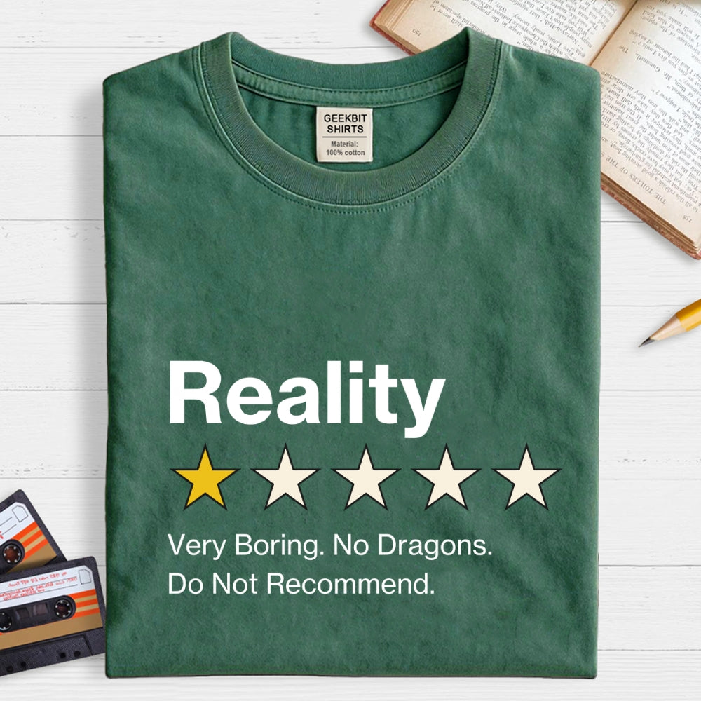 Reality 1-star Review  T-Shirt