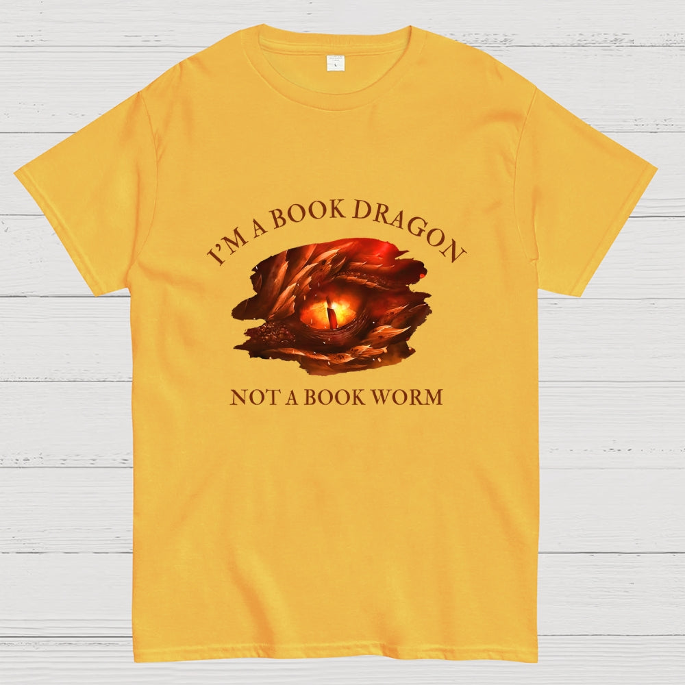 I‘m A Book Dragon, Not A Book Worm  T-Shirt