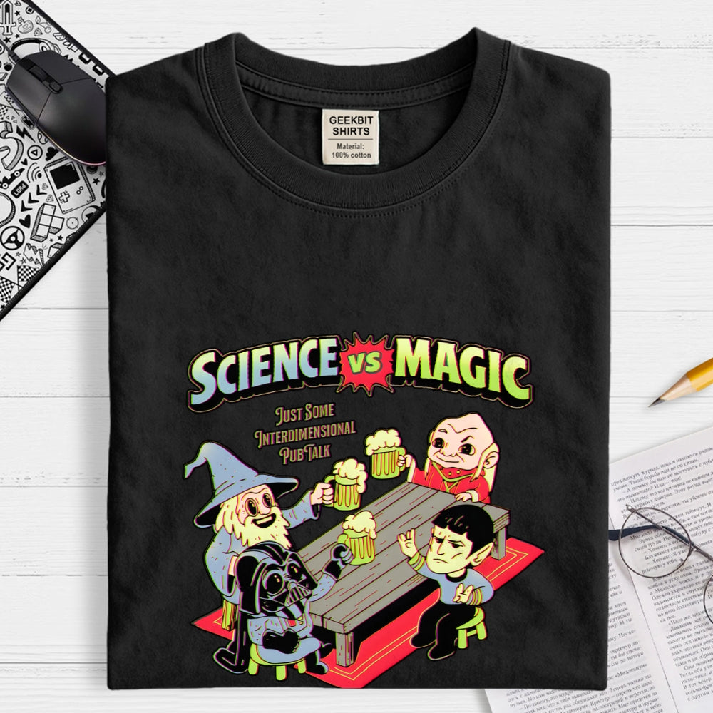 Science VS Magic  T-Shirt