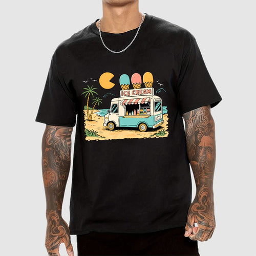 Arcade Ice Cream Truck  T-Shirt