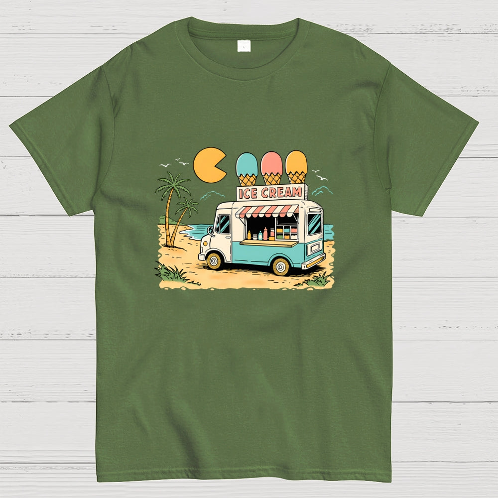 Arcade Ice Cream Truck  T-Shirt