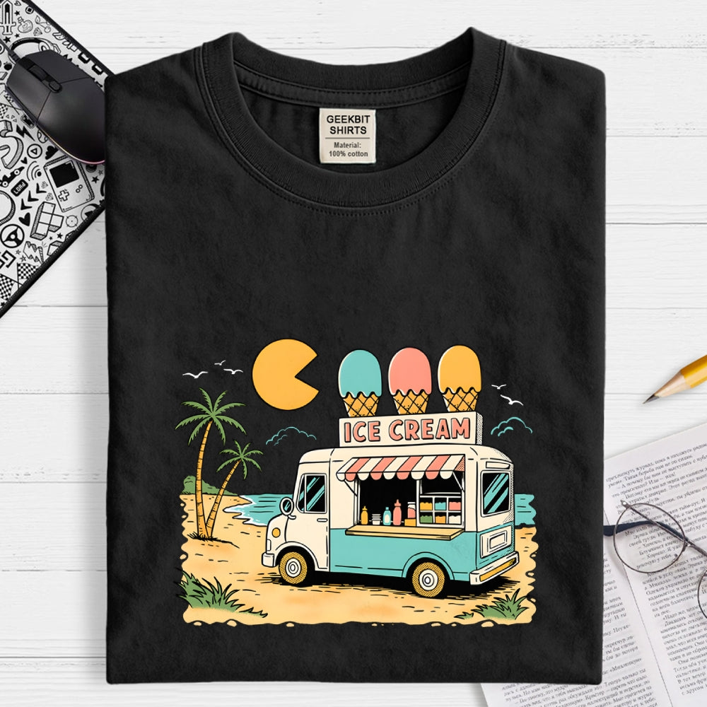 Arcade Ice Cream Truck  T-Shirt