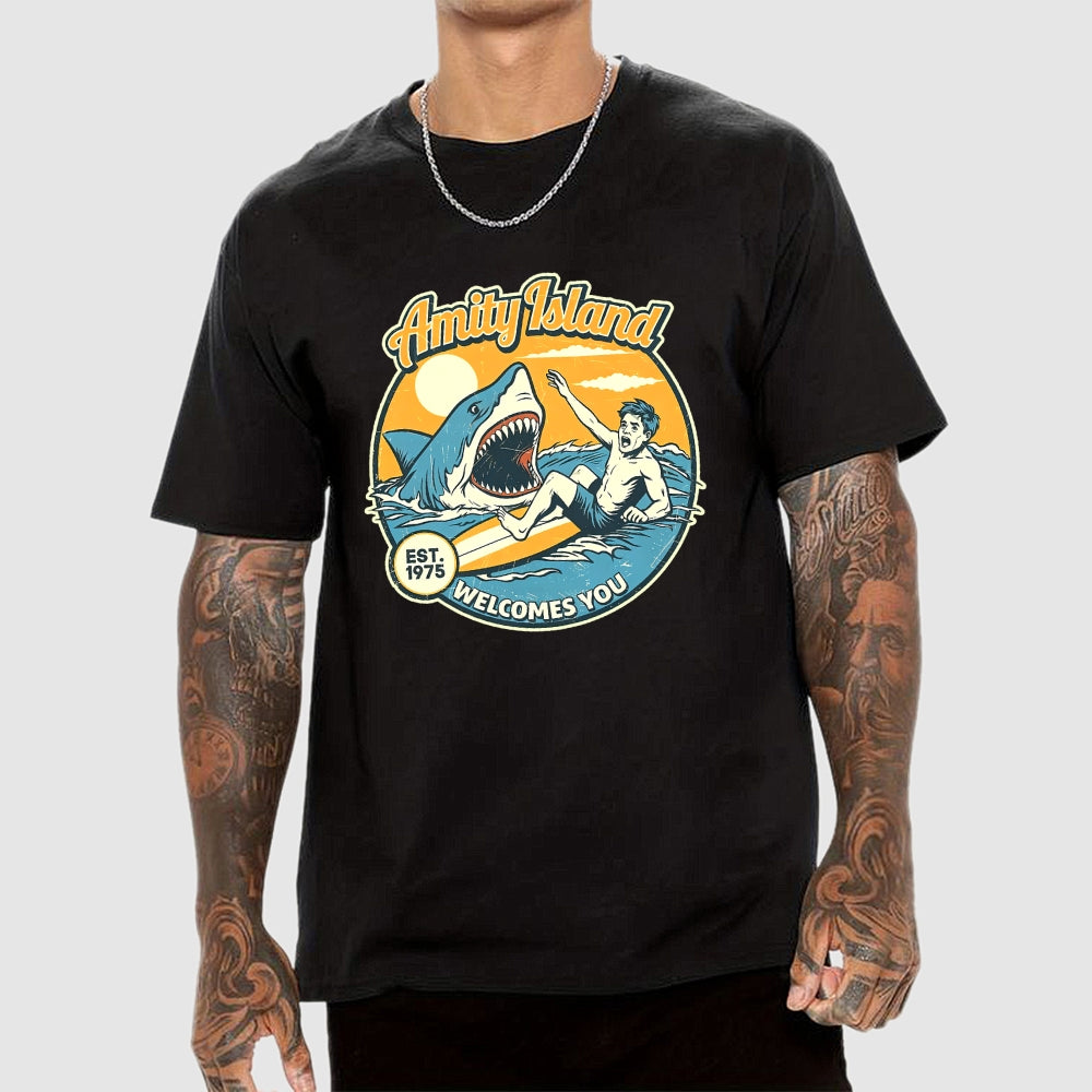 Amity Island Welcomes You  T-Shirt