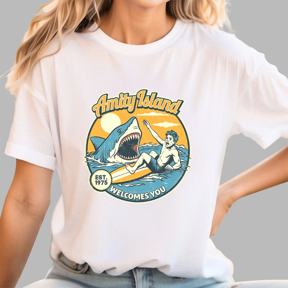 Amity Island Welcomes You  T-Shirt