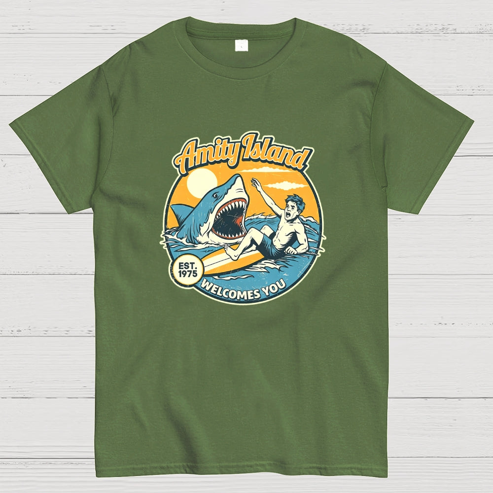 Amity Island Welcomes You  T-Shirt
