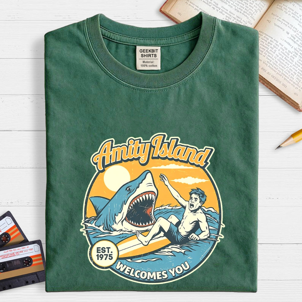 Amity Island Welcomes You  T-Shirt
