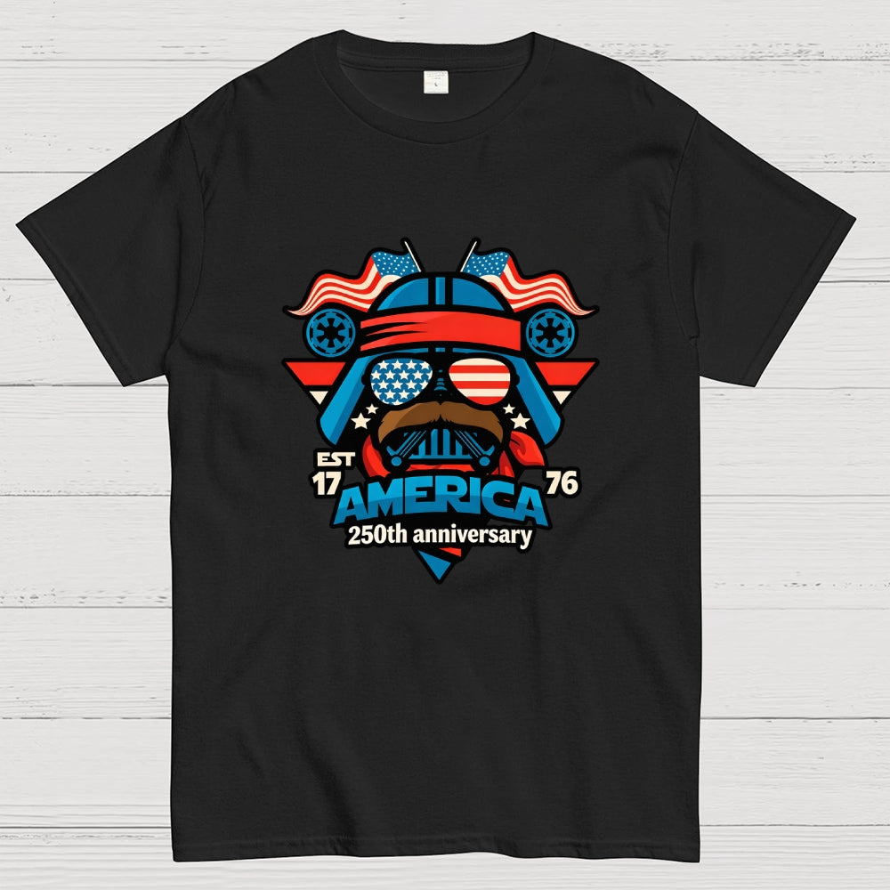 Amerivader-250th Anniversary of Independence Day Commemorative  T-Shirt