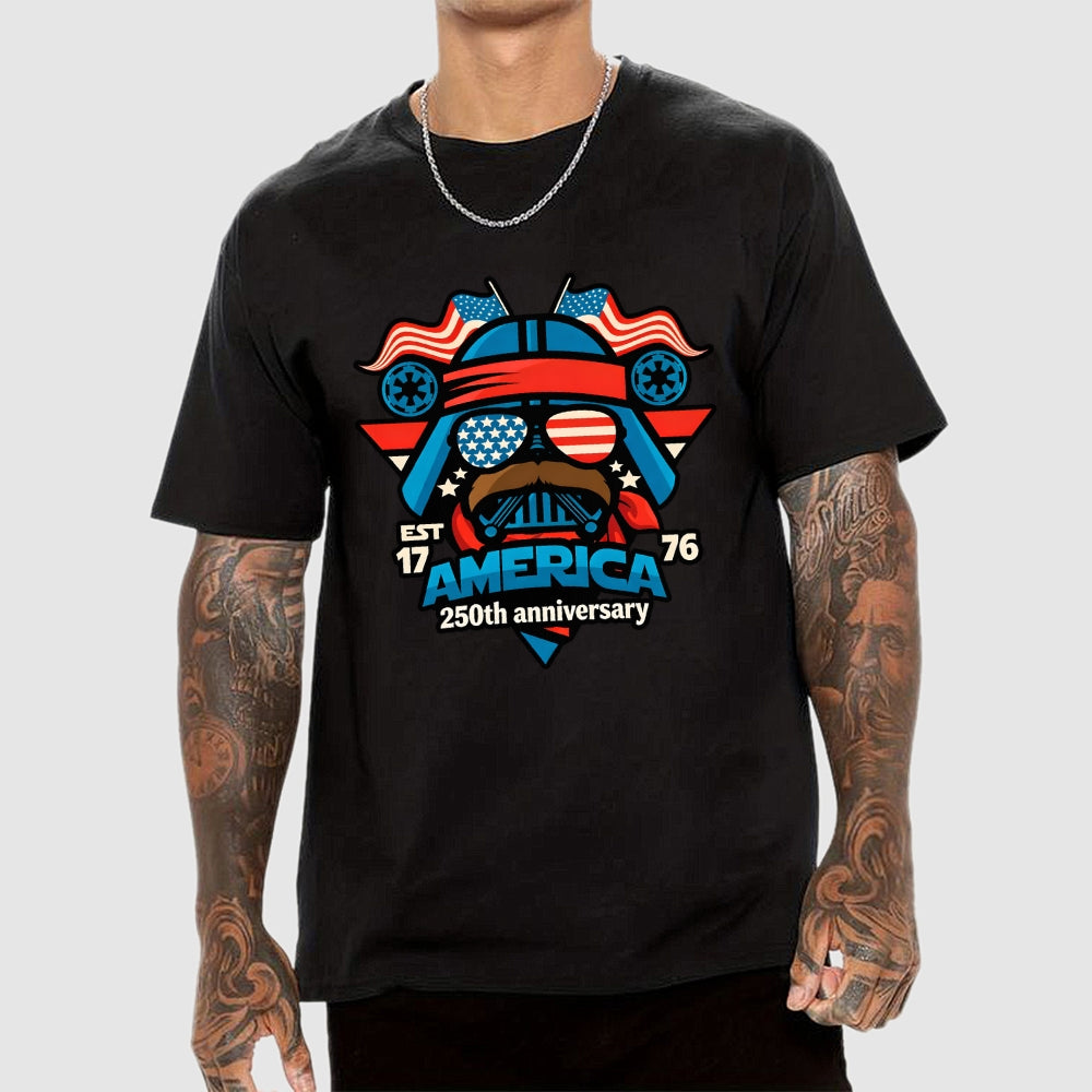 Amerivader-250th Anniversary of Independence Day Commemorative  T-Shirt