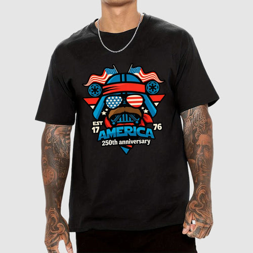 Amerivader-250th Anniversary of Independence Day Commemorative  T-Shirt
