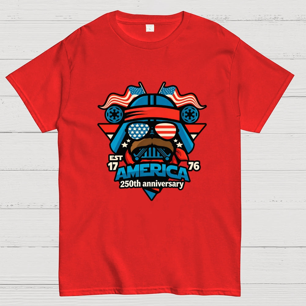 Amerivader-250th Anniversary of Independence Day Commemorative  T-Shirt