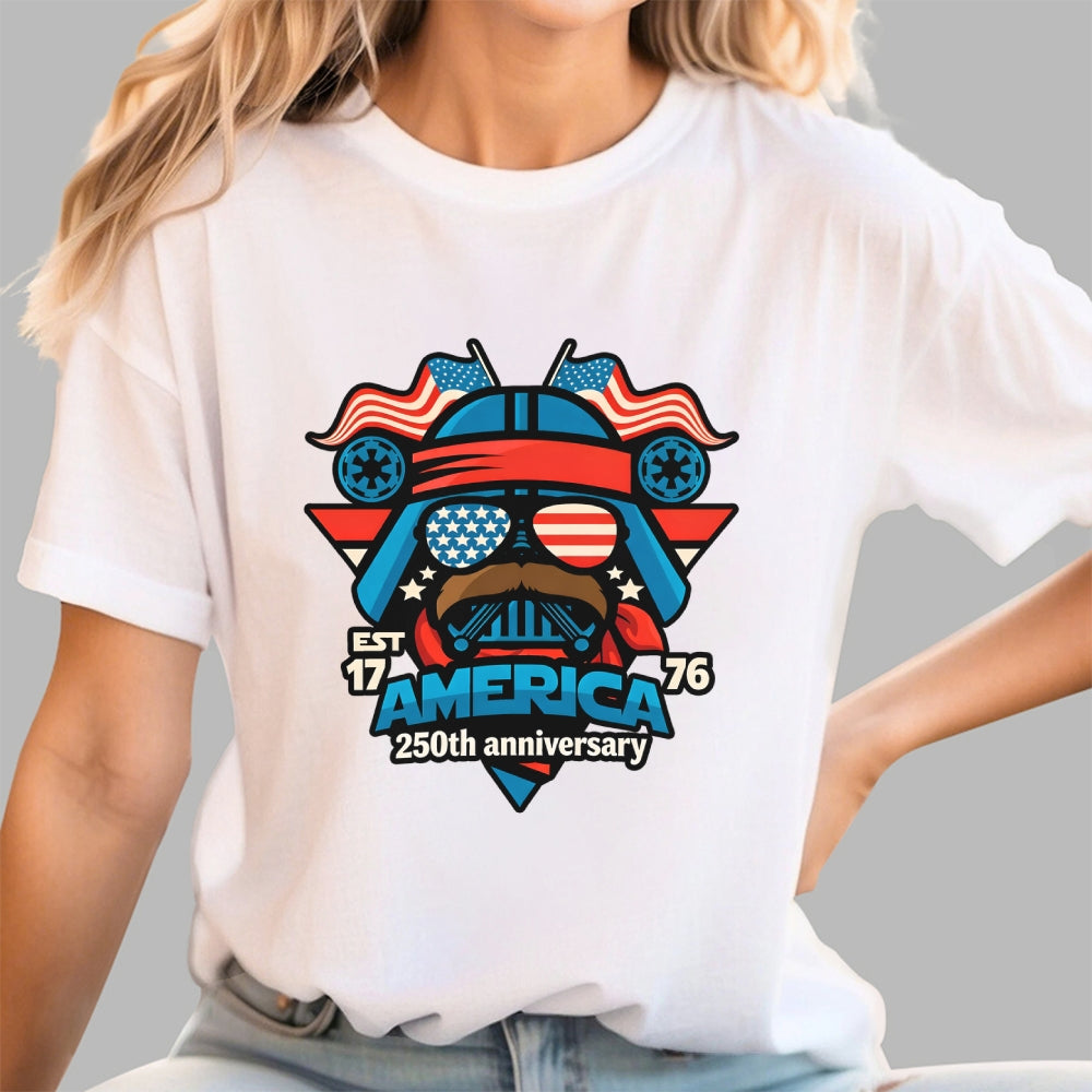 Amerivader-250th Anniversary of Independence Day Commemorative  T-Shirt