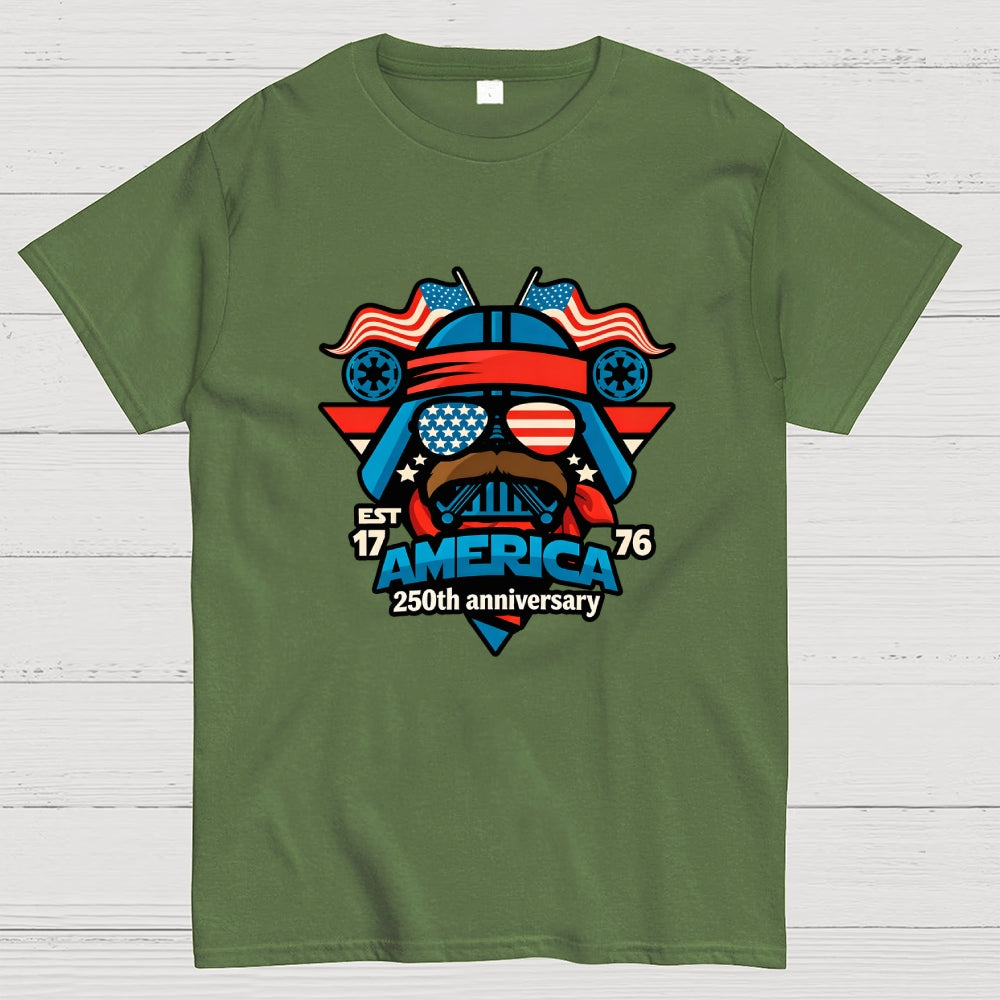 Amerivader-250th Anniversary of Independence Day Commemorative  T-Shirt