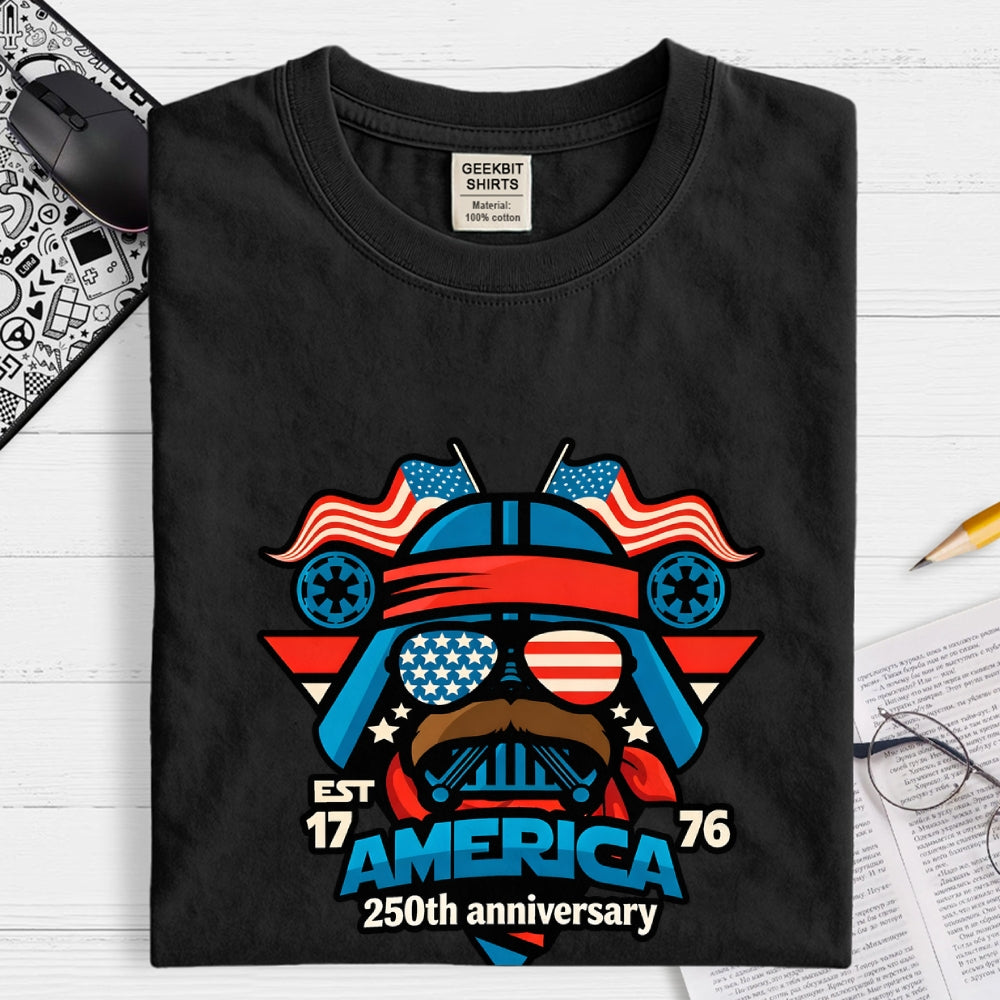 Amerivader-250th Anniversary of Independence Day Commemorative  T-Shirt
